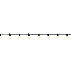 RETIF Ausen Lichterkette Warmweis Led 9 Meter 6X Anschliesbar Store