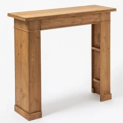 RETIF Holzkonsole Mit Abnehmbaren Regalen B 90 X T 30 X H 80 Cm Cheap
