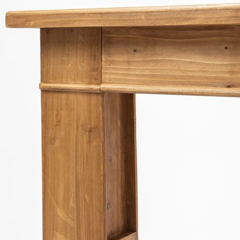RETIF Holzkonsole Mit Abnehmbaren Regalen B 90 X T 30 X H 80 Cm Cheap