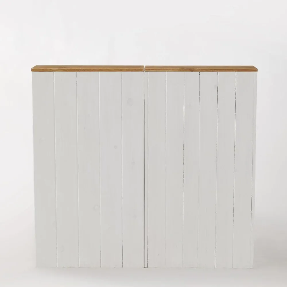 RETIF Holztheke Weis 1 Regalboden Natur L60 X D60 X H110 Cm Shop
