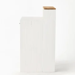 RETIF Holztheke Weis 1 Regalboden Natur L60 X D60 X H110 Cm Shop