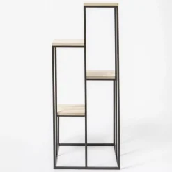 RETIF Prasentationsstander Mit 4 Quadr. Holz-Ablageflachen 51 X 50 X H 125 Cm Clearance