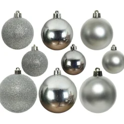 RETIF Unzerbrechliche Kugeln Silber Divers O 4 Bis 6 Cm – Packung Mit 30 Hot